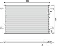 VALEO 814004 Kondensator, Klimaanlage