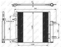 NRF 350048 Kondensator, Klimaanlage