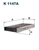 FILTRON K1147A Filter, Innenraumluft