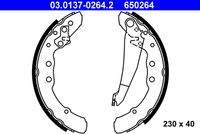 ATE 03013702642 Bremsbackensatz