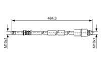 BOSCH 1987481541 Bremsschlauch