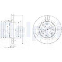 DELPHI BG3794 Bremsscheibe
