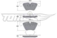 TOMEX Brakes TX1325 Bremsbelagsatz, Scheibenbremse