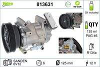 VALEO 813631 Kompressor, Klimaanlage