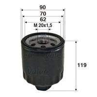 VALEO 586020 Ölfilter