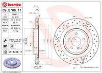 BREMBO 09B78811 Bremsscheibe