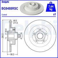 DELPHI BG9488RSC Bremsscheibe