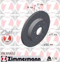 ZIMMERMANN 370305952 Bremsscheibe