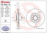 BREMBO 09976010 Bremsscheibe