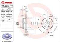 BREMBO 09687710 Bremsscheibe