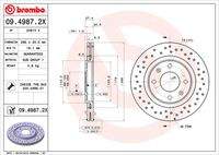 BREMBO 0949872X Bremsscheibe