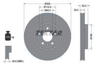 TEXTAR 92160005 Bremsscheibe