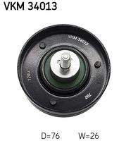SKF VKM34013 Umlenk-/Führungsrolle, Keilrippenriemen