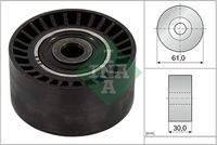 Schaeffler INA 532062410 Umlenk-/Führungsrolle, Zahnriemen