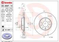 BREMBO 09699711 Bremsscheibe