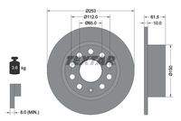 TEXTAR 92306603 Bremsscheibe