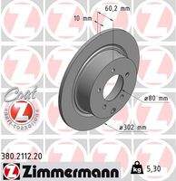 ZIMMERMANN 380211220 Bremsscheibe