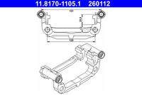 ATE 11817011051 Halter, Bremssattel