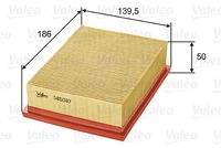 VALEO 585087 Luftfilter