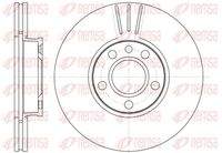 REMSA 666010 Bremsscheibe