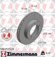 ZIMMERMANN 590257320 Bremsscheibe