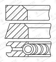 GOETZE ENGINE 0832240010 Kolbenringsatz