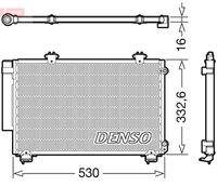 DENSO DCN50060 Kondensator, Klimaanlage