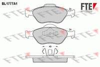 FTE BL1777A1 Bremsbelagsatz, Scheibenbremse