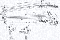 MAGNETI MARELLI 085570738010 Wischergestänge