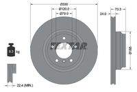 TEXTAR 92137805 Bremsscheibe
