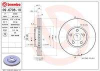 BREMBO 09670810 Bremsscheibe