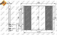 NRF 35307 Kondensator, Klimaanlage