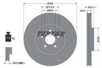 TEXTAR 92143903 Bremsscheibe