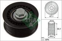 Schaeffler INA 532107610 Umlenk-/Führungsrolle, Keilrippenriemen