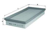 KNECHT LX799 Luftfilter