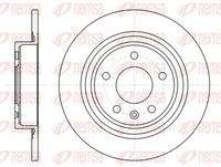 REMSA 6131500 Bremsscheibe
