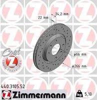 ZIMMERMANN 440310552 Bremsscheibe