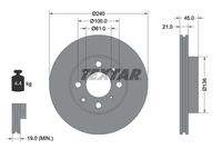 TEXTAR 92077800 Bremsscheibe
