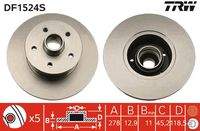 TRW DF1524S Bremsscheibe