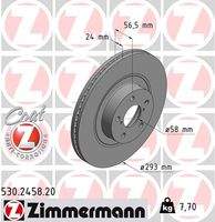 ZIMMERMANN 530245820 Bremsscheibe