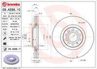 BREMBO 09A59811 Bremsscheibe