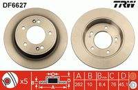 TRW DF6627 Bremsscheibe