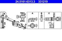 ATE 24516103133 Bremsschlauch
