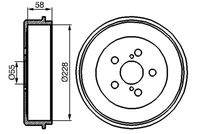 BOSCH 0986477140 Bremstrommel