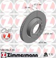 ZIMMERMANN 590284720 Bremsscheibe