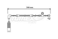 TOMEX Brakes TX3037 Warnkontakt, Bremsbelagverschleiß