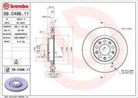 BREMBO 09C49611 Bremsscheibe