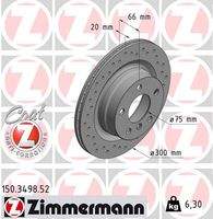 ZIMMERMANN 150349852 Bremsscheibe