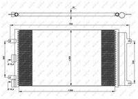 NRF 35752 Kondensator, Klimaanlage