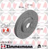 ZIMMERMANN 470241852 Bremsscheibe